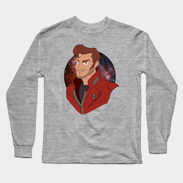 Star-Lord Long Sleeve T-Shirt by AdrianaOrellana